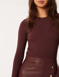 Lara Pu Mixed Mini Dress