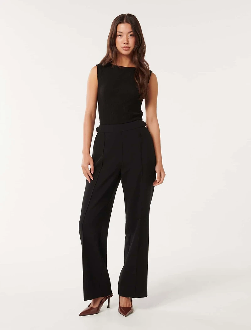 Mila D-Ring Wide Leg Pant