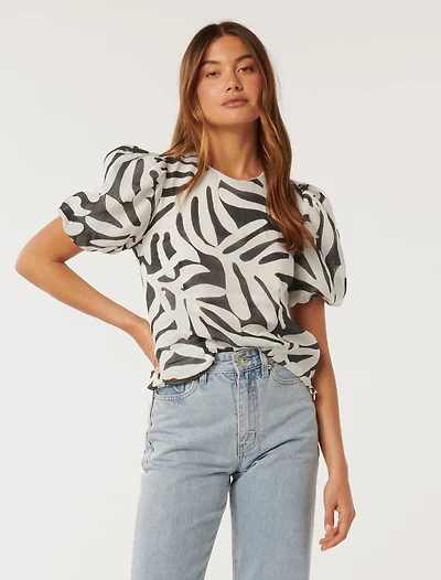 Lula Puff Sleeve Top