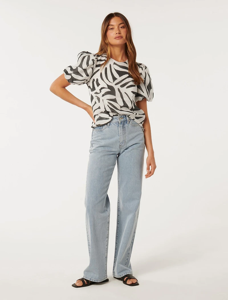 Lula Puff Sleeve Top