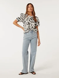 Lula Puff Sleeve Top