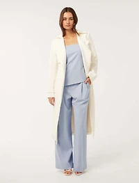 Lauren Crepe Trench Coat