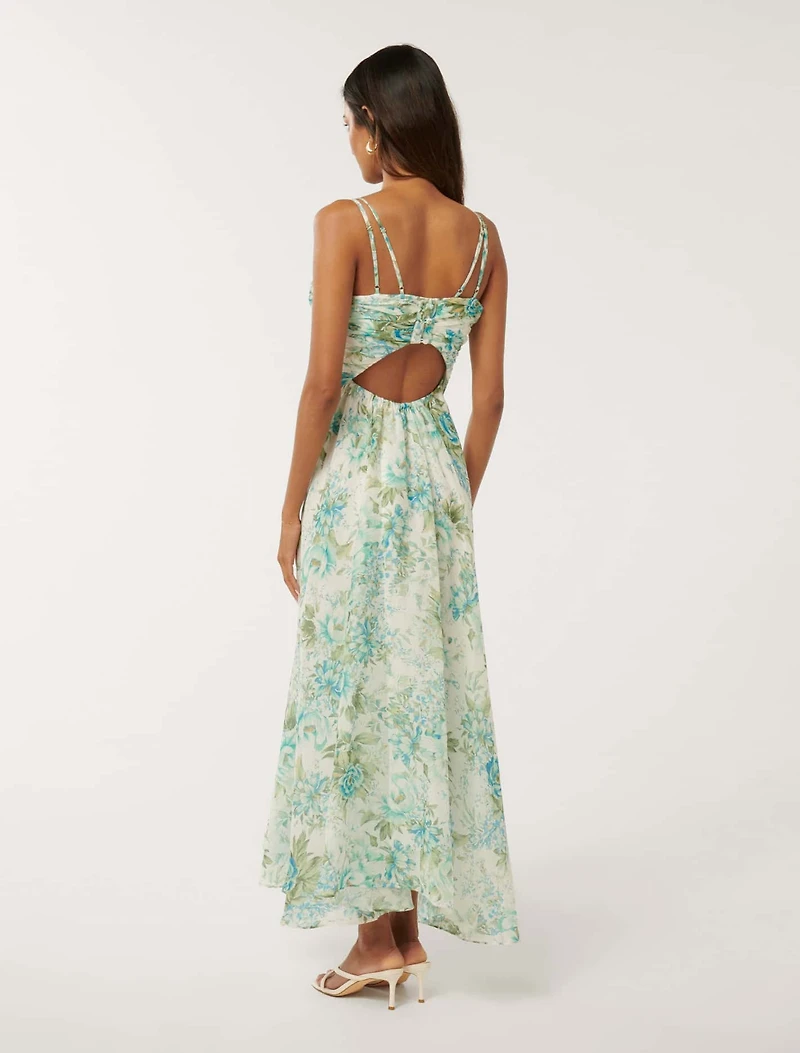 Jolie Petite Ruched Bodice Maxi