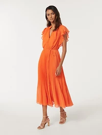 Juliet Petite Pleated Midi