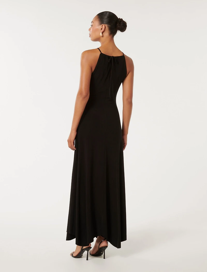 Whitney Gathered Midi Dress