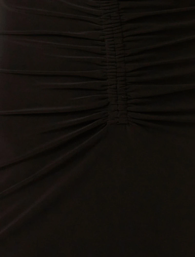 Whitney Gathered Midi Dress