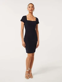 Kirsten Petite Bodycon Mini Dress
