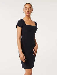 Kirsten Petite Bodycon Mini Dress