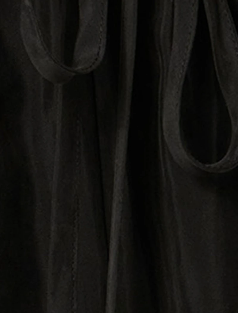 Emma Cupro Wide Leg Pant