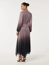Gisele Ombre Plisse Maxi
