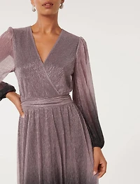 Gisele Ombre Plisse Maxi