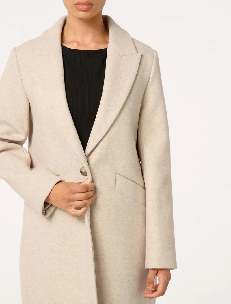 Bonnie Petite Longline Coatigan