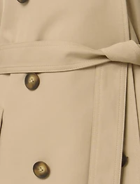 Maggie Petite Water Resistant Trench