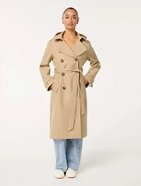 Maggie Petite Water Resistant Trench
