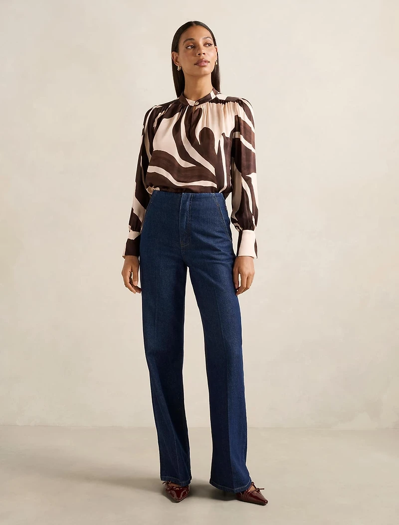 Kai Gathered Detail Blouse