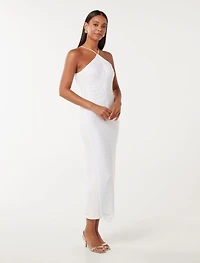Quinn Fringe Bodycon Maxi