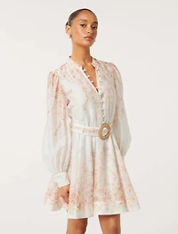 Anastasia Petite Printed Mini Dress