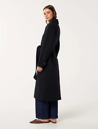 Dallas Single Breasted Wrap Coat