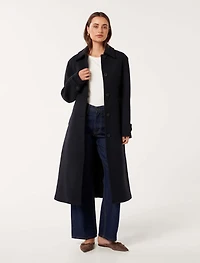 Dallas Single Breasted Wrap Coat