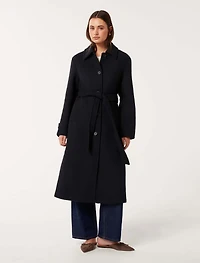 Dallas Single Breasted Wrap Coat