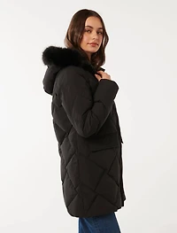 Vienna Mid Length Down Puffer