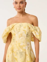 Jacquie Off-Shoulder Mini Dress