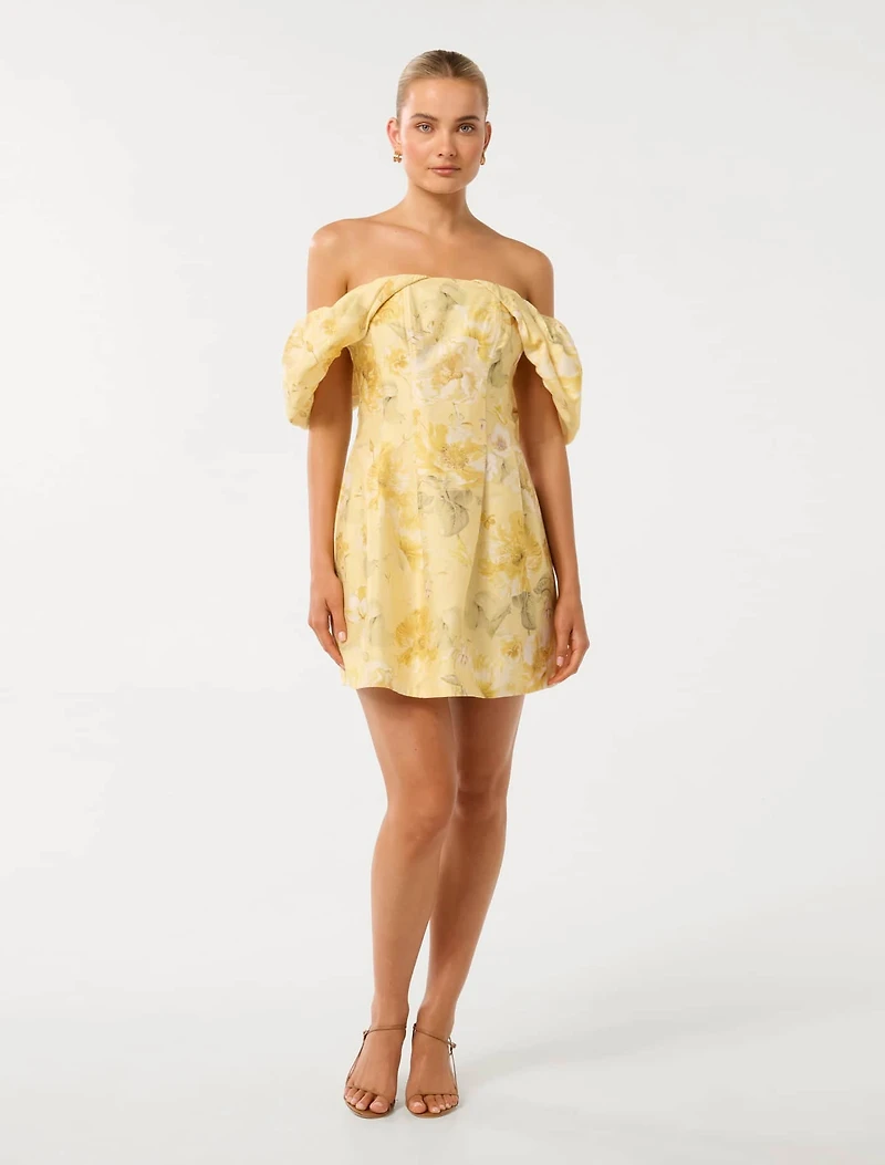 Jacquie Off-Shoulder Mini Dress