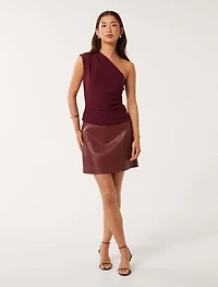 Cecilia Tuck Shoulder Top