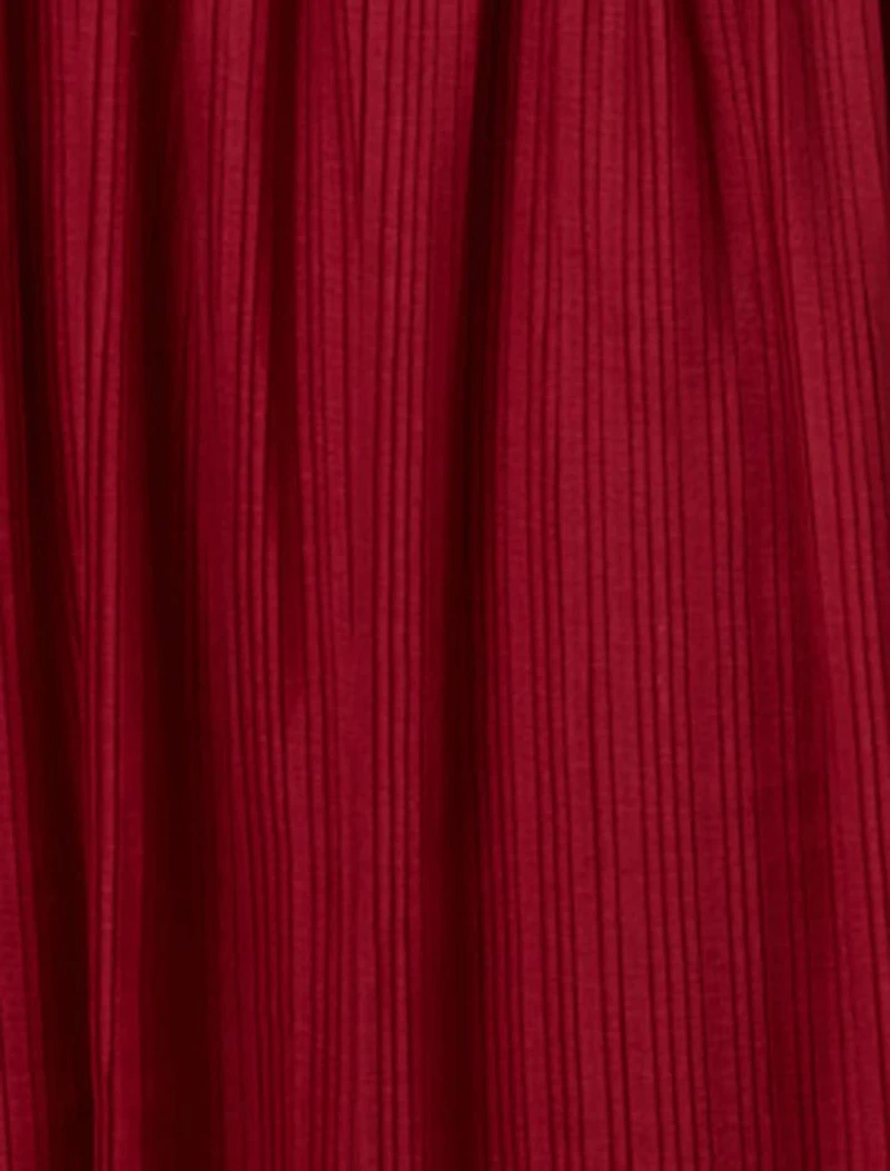 Lila Crinkle Maxi Dress