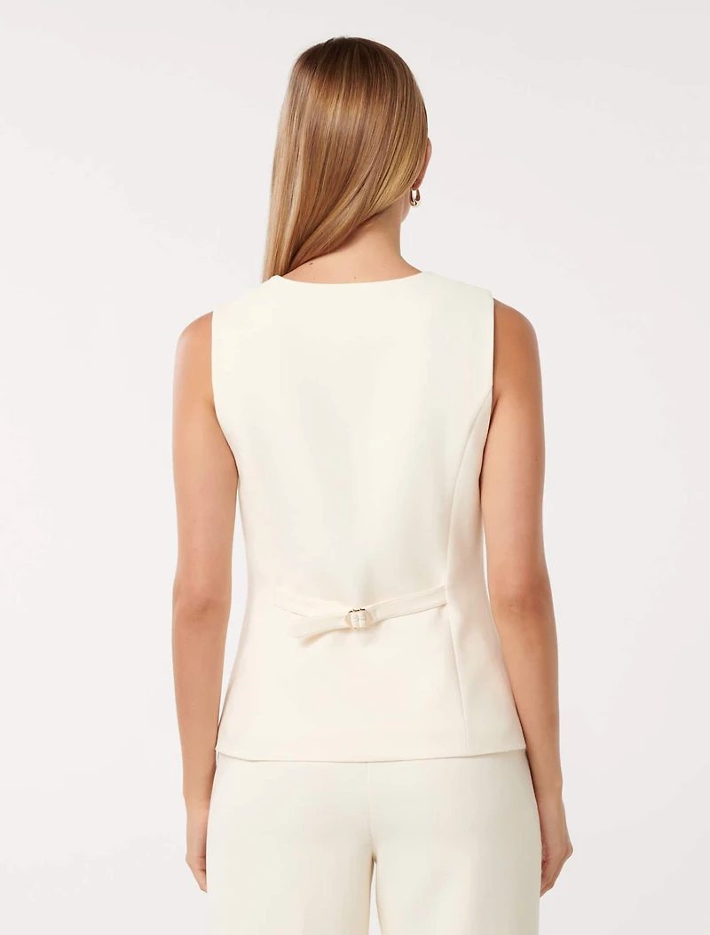 Toni High Neck Waistcoat