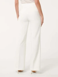 Kehlani Button Wide Leg Pant