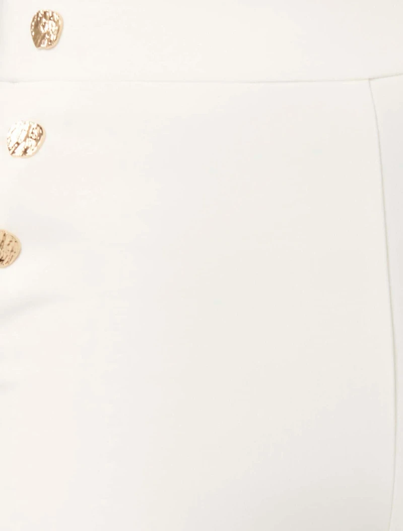 Kehlani Button Wide Leg Pant