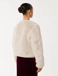 Lana Petite Faux Fur Coat