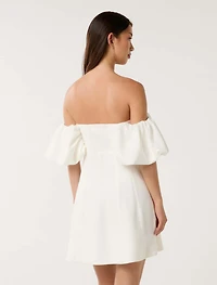 Aminah Off Shoulder Mini Dress