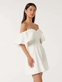 Aminah Off Shoulder Mini Dress