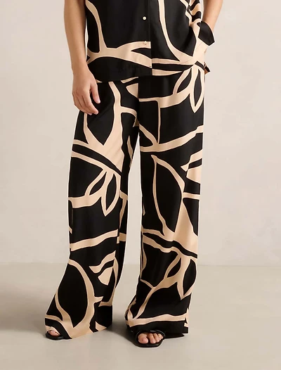 Ayla Printed Palazzo Pant