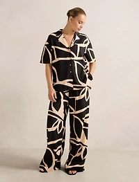 Ayla Printed Palazzo Pant