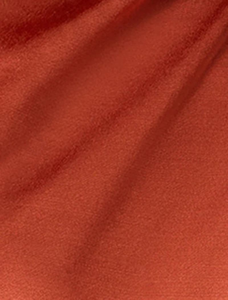 Sienna High-Neck Satin Maxi Dress
