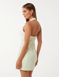 Kendall Halter Mini Dress
