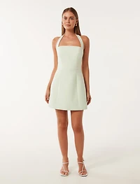 Kendall Halter Mini Dress