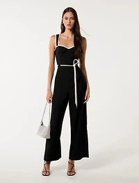 Rosalind Tipped Jumpsuit