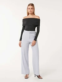 Rio Belted Straight Leg Pant