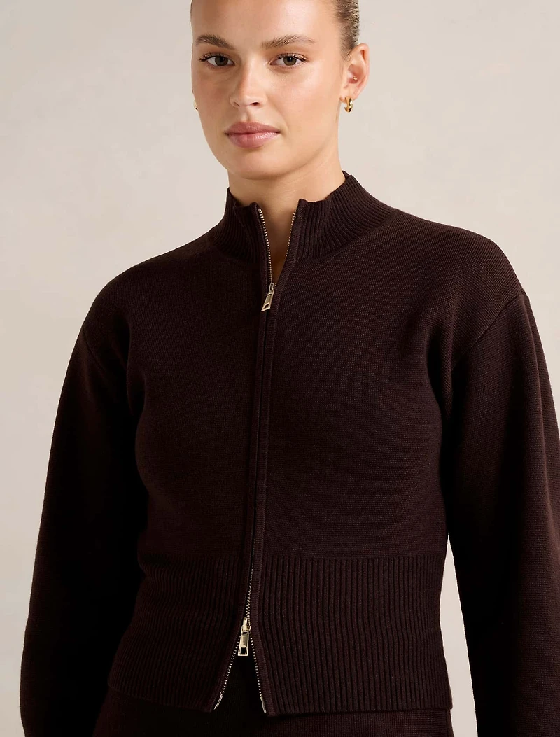 Tia Zip Co Ord Cardigan