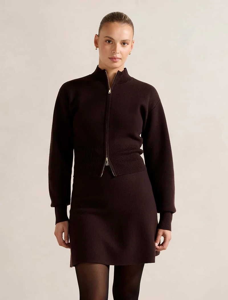 Tia Zip Co Ord Cardigan
