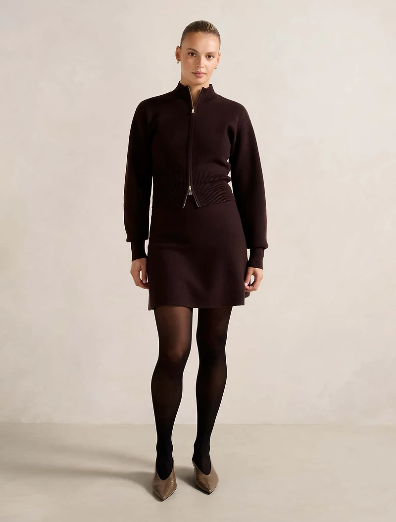 Tia Zip Co Ord Cardigan