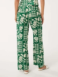 Marley Linen Wide-Leg Pants