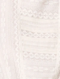 Rose Ruffle Sleeve Top