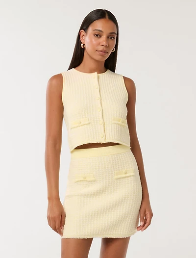 Aria Boucle Knit Tank