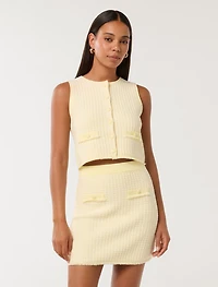 Aria Boucle Knit Tank