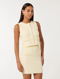 Aria Boucle Knit Tank